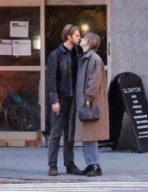 is maya hawke in a relationship|Maya Hawke and Singer Christian Lee Hutson Spotted Kissing in。